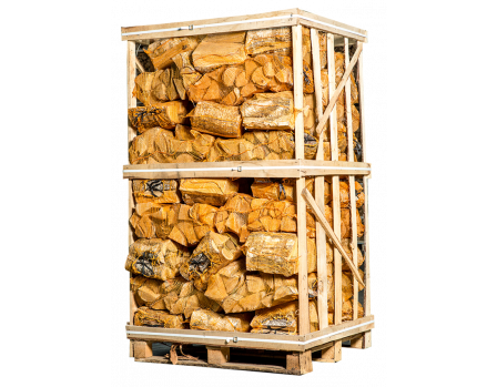 40 sacos de madera seca – 100% ceniza – 8 kg