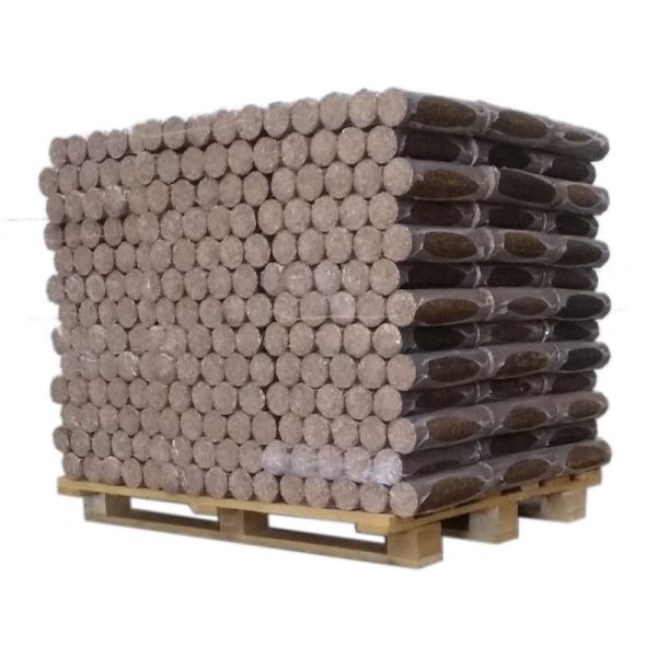 Madera densificada – maderas duras – palé de 1 tonelada