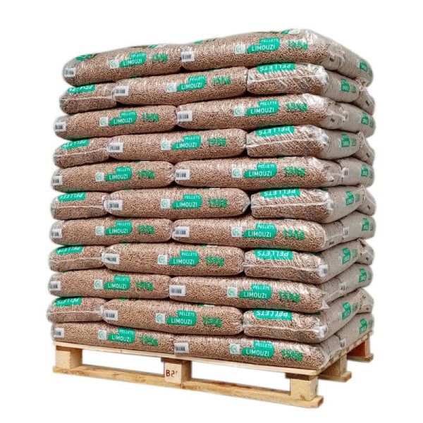 Pellets Limouzi – palé de 66 sacos de 15 kg