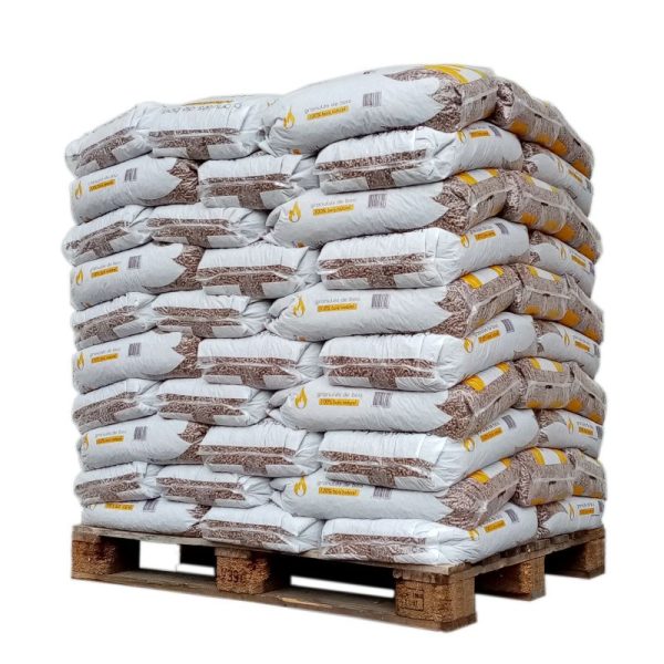 Pellets Sunfire – palé de 70 sacos de 15 kg