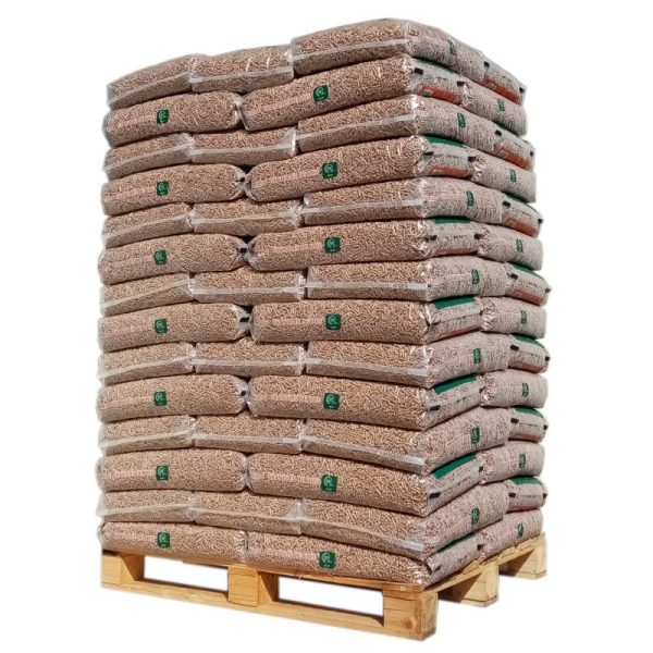 Pellets de energía natural – palé de 70 sacos de 15 kg