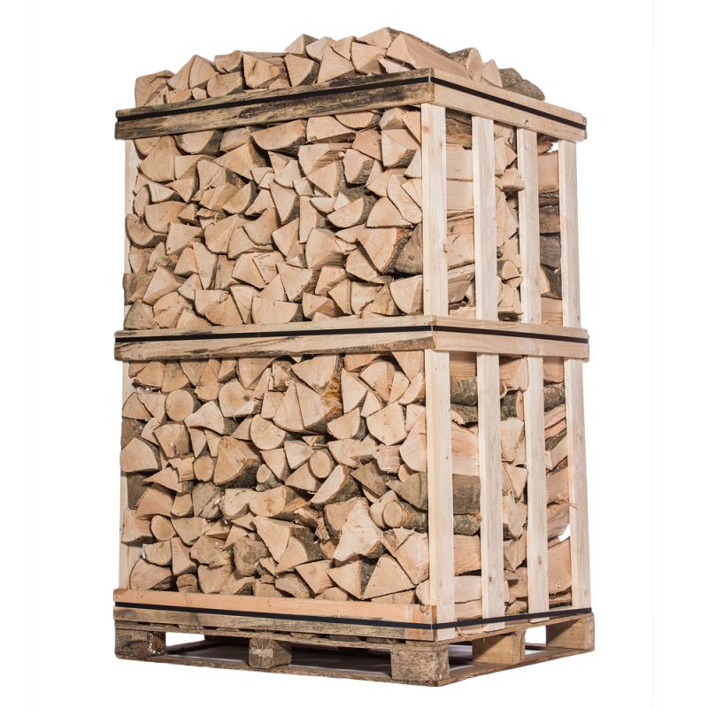 Leña – 25 cm – 2 m³ palé – 3,3 steres