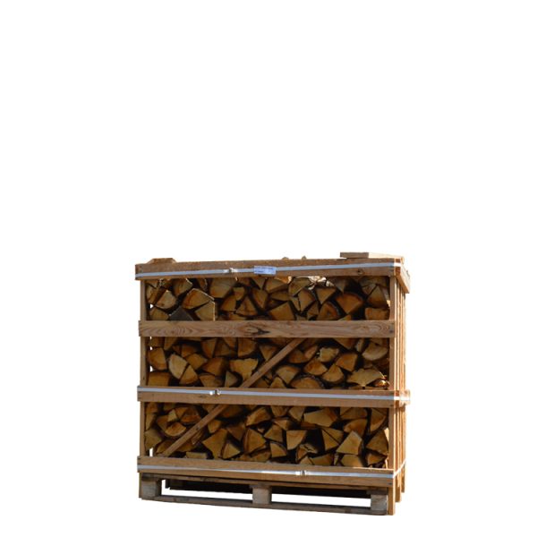 Caja de leña de roble ultraseca (1,1 m³)