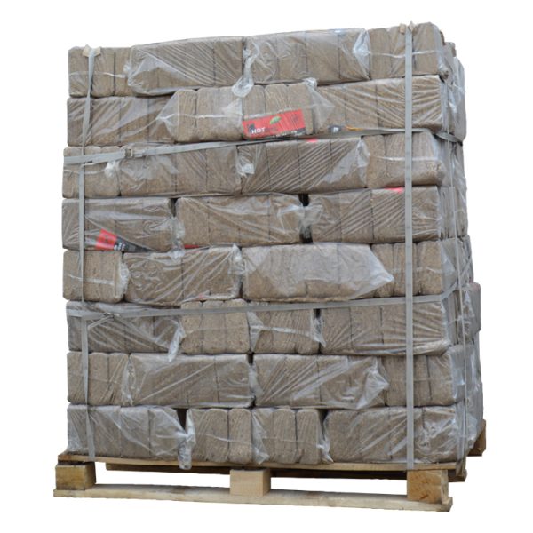 Briquetas de madera de palets RUF 100% roble (960 kg)