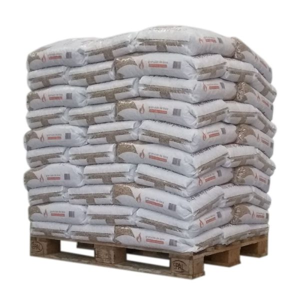 Pellets Sunpower – palé de 70 sacos de 15 kg